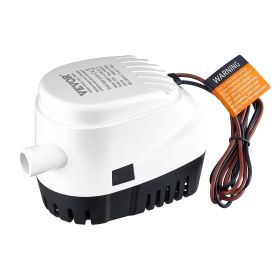 VEVOR BilgePump, 1100GPH 12V Automatic Submersible Boat Bilge WaterPump With FloatSwitch, Outlet Diameter, Small Boat Bilge Pump, Marine Electric Bilg