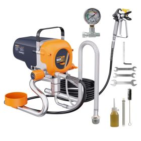 Airless Paint Sprayers, 3300PSI Motorized Paint Sprayer With Stand, High Efficiency Spray Paint Machine For Home, Outdoor DIY Handyman Shed Garag