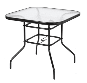 Square Outdoor Dining Table 80x80x70cm