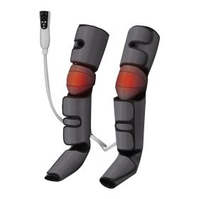 VEVOR Full Leg Massager, Air Compression Leg Massager For Foot Calf Thigh Knee, 2 Knee Heating Levels, 3 Modes & 3 Intensities, Leg Compression Massag