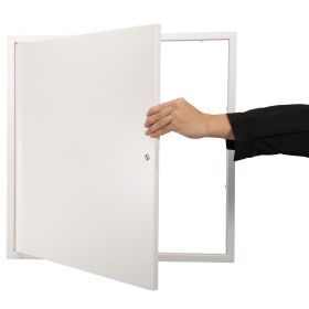 VEVOR Access Panel For Drywall & Ceiling, 24 X 24 Inch Plumbing Access Panels, Reinforced Access Door, Heavy-Duty Steel Wall Hole Cover, Easy Install