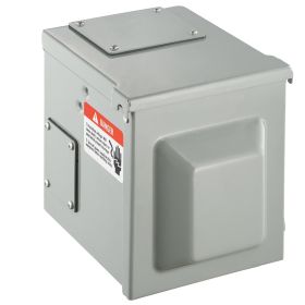 VEVOR 50 Amp RV Power Outlet Box, 125 250 Volt, Enclosed Lockable Outdoor RV Receptacle Box, NEMA 14-50R Weatherproof Electrical Panel, For RV Camper