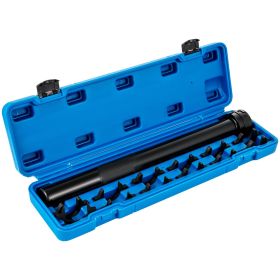 VEVOR Inner Tie Rod Tool Kit, 13 Pcs Crowfoot Adapters Inner Tie Rod Tool Set, 13 Pcs Tie Rod Removal Tool,Drive Tube Tie Rods Tool, Heavy-Duty Steel