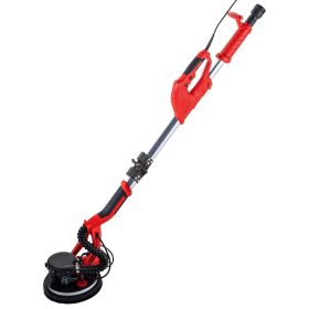 VEVOR Drywall Sander 850W, Electric Drywall Sander, Variable Speed 800-1750 RPM, Foldable Sheetrock Sander, With Telescope Handle, Electric Sander, Wi