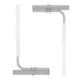 VEVOR Marine Trailer Guide Set, 60Flexibly Adjustable, Dual Rust-Resistant Steel Supports With PVC Covering, Ideal For Ski, Fishing, And Sailboat Tran