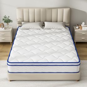 Single Bed Mattress, Single Bed Hybrid Mattress, Boxed, Medium Firm Memory Foam And Spring Mattress, Stress Relief And Motion Isolation, Fiberglass Ma