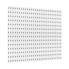 Pegboard Combination Kit 11 X 11 Plastic Pegboard 4 Panels Wall Organizer White