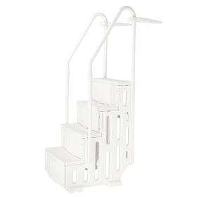 4 Steps, 46in, Pool Escalator, White