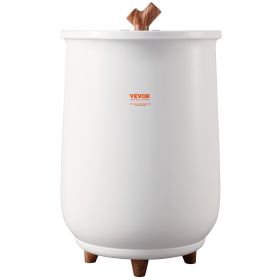 VEVOR Towel Warmer Bucket, 20L Large Towel Warmer For Bathroom, Auto Shut Off Towel Heater With 4-Level Timer Fits Up To Two Oversized Towels, Bathrob