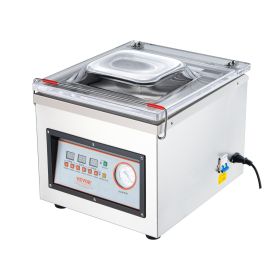 VEVOR Chamber Vacuum Sealer DZ-260C Kitchen Food Chamber Vacuum Sealer, 110V Packaging Machine Sealer For Food Saver, Home, Commercial Using
