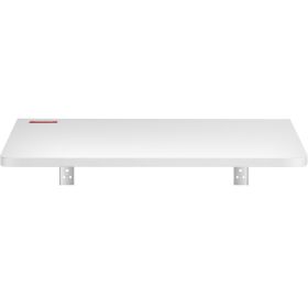 VEVOR Wall Mounted Folding Table, Wall Mount Drop Leaf Tables, Wooden Floating Desk For Dining, Laundry Room, Office, Fold Down Desk With Carbon Steel