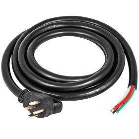 VEVOR  25Ft 50Amp Generator Extension Cord 6 Gauge STW Generator Cord Generator Power Cord N14-50P To Bare Wire Cut Wire Cord Extension Power Cord RV