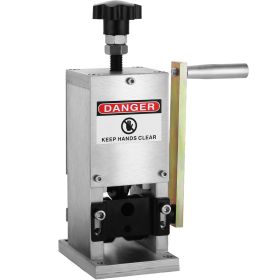 VEVOR Manual Wire Stripping Machine 0.06-0.98 Inches, Wire Stripper Machine With Hand Crank Portable, Wire Stripping Tool Aluminum Construction,for Sc