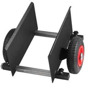 VEVOR Panel Dolly, 600LBS Capacity Slab Dolly, Heavy-duty Drywall Mover With 8Pneumatic Wheels, Adjustable Clamp Panel Cart For Drywall Sheet, Materia
