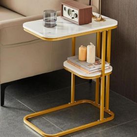 C-shaped Coffee Table, Suitable For Sofa Bed, Small Space, Living Room, Bedroom- Prohibition Of Selling On The Amazon Platform-It Does Not Ship On Wee