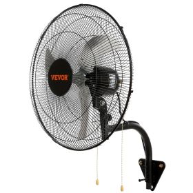 VEVOR Wall Mount Fan, 2 PCS 18 Inch Oscillating, 3-speed High Velocity Max. 4000 CFM Industrial Wall Fan For Indoor, Commercial, Residential, Warehous