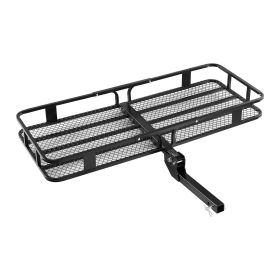 500 Lbs Hitch Cargo Carrier Folding Hitch Cargo Carrier With Cargo Net