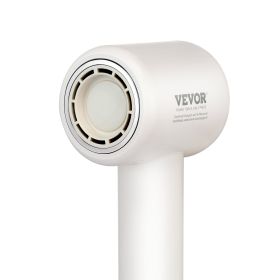 VEVOR High-Speed Hair Dryer With 102,000RPM Brushless Motor, 200 Million Negative Ions Hair Blow Dryer, 3-Color Temp LED Lights & 2 Speeds, Lightweigh