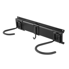 VEVOR Bike Storage Rack, 6 Bike Racks And 3 Helmets Hooks, Wall Mount Bike Storage Hanger, Home & Garage Organizer, Customizable For Various Bike Size