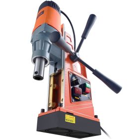 VEVOR Magnetic Drill, 1550W Boring Diameter, 2922lbf 13000N 500 RPM Portable Electric Mag Drill Press With Variable Speed, Drilling Machine For Any Su
