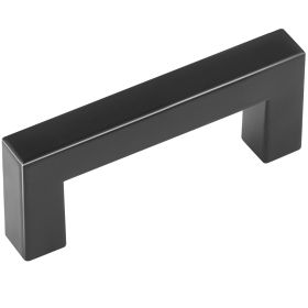 VEVOR 10 Pack Cabinet Pulls, 3in 76mm Center To Center Slim Square Kitchen Cabinet Drawer, Stainless Steel Modern Kitchen Cupboard Door Handles For Ki
