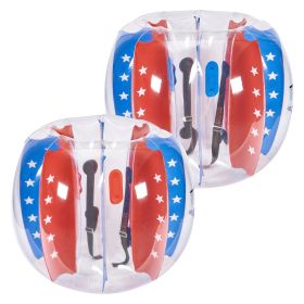 VEVOR Inflatable Bumper Balls 2-Pack 4FT 1.2M PVC Sumo Zorb Balls For Kid & Teen