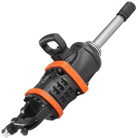 VEVOR 1 Inch Air Impact Wrench, Up To 5175 Ft-lbs Beast Reverse Torque Output Pneumatic Impact Gun   8 Inch Extended Anvil For Repairs And Maintenance