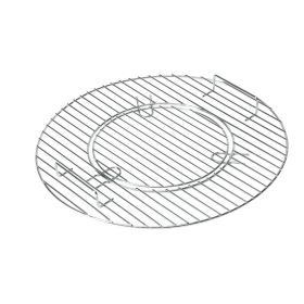 VEVOR 21 Inch Cooking Grate For 21 Inch Kettle Grill, Round Replacement Charcoal Grates, Iron Gas Grill Replacement Parts For Outdoor Cooking, Barbecu