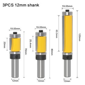 Double-bearing trimming knife slotting knife (Option: Model H)