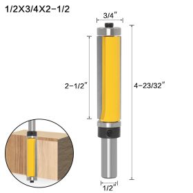 Double-bearing trimming knife slotting knife (Option: Model C)