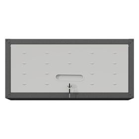 Metal Garage Lockers (Option: Black Gray)