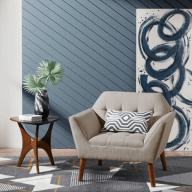 Lounge Chair (Color: Light Grey)