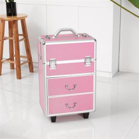 Front Door Handle Makeup Storage Box (Color: Pink)